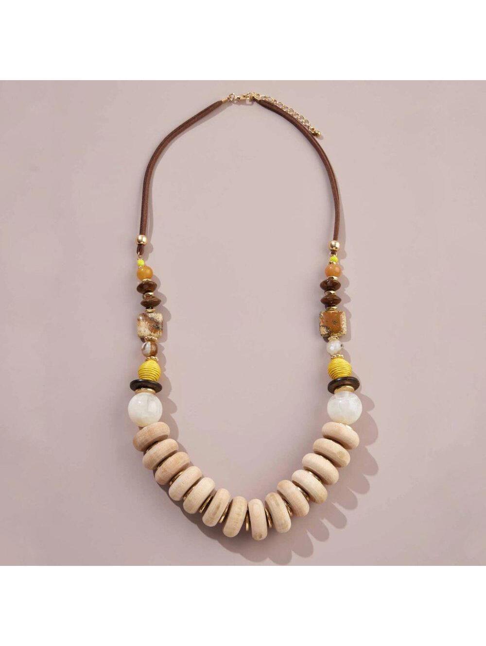 J.Jill Lush Gardens Mixed Materials Necklace